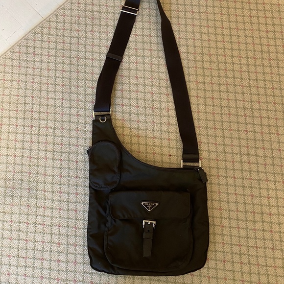 Prada Nylon Brown Cross Body Bag - Picture 1 of 2